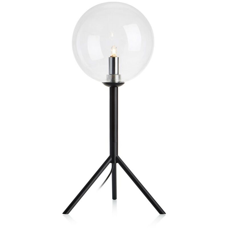 Andrew - Lampada da tavolo per interni a 1 luce nera, G9 - Markslojd