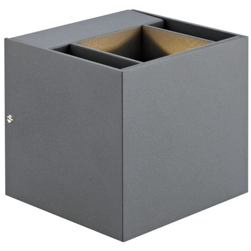 Markslojd - argos - Aplique de exterior led Up Down Gris IP44