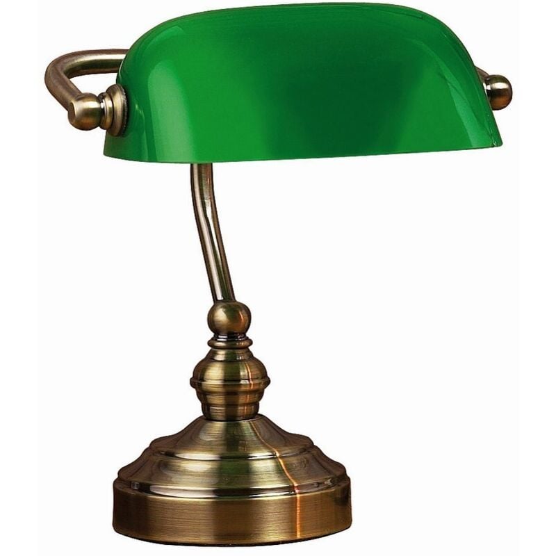 Bankers - 1 Lampada da tavolo Light Banker Oxide, E14 - Markslojd