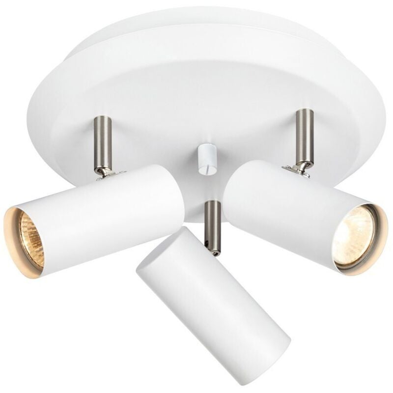 Barcelona - Faretto da soffitto a 3 luci per interni lampada a grappolo bianco, GU10 - Markslojd