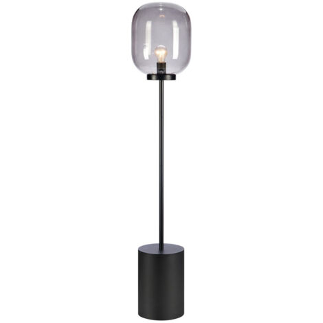 Markslojd BROOKLYN Lampadaire 1 Lumière Noir, Fumée