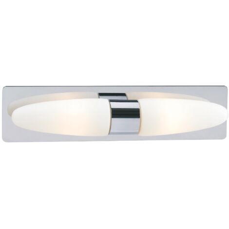 Markslojd BULLET - Applique de salle de bain à 2 ampoules Chrome IP44, E14
