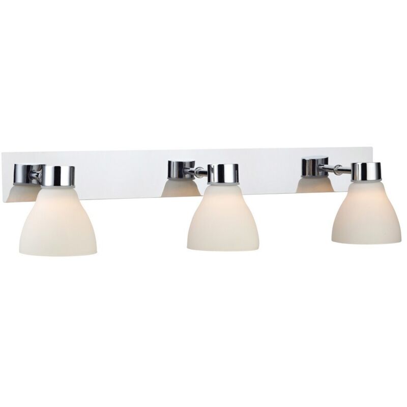 Markslojd - cassis - Aplique de baño 3 luces Cromado IP44, G9