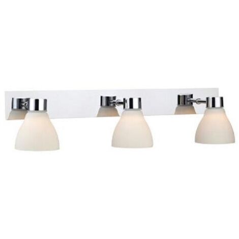 Markslojd CASSIS - Applique murale à 3 ampoules pour salle de bain Chrome IP44, G9