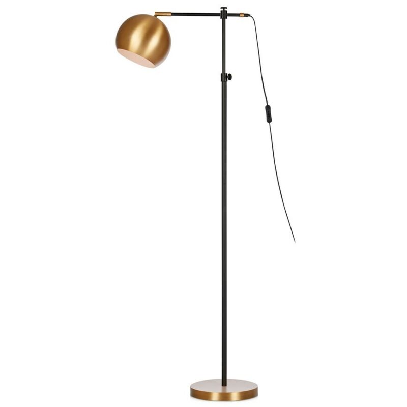 Chester - Lampada da terra per interni a 1 luce nera, E27 - Markslojd