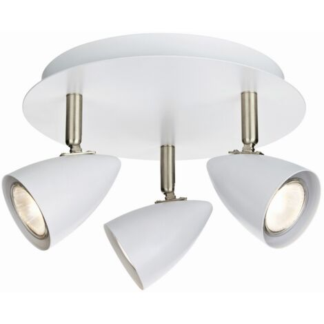 Markslojd CIRO - Plafonnier intérieur à 3 ampoules en grappe, blanc, GU10