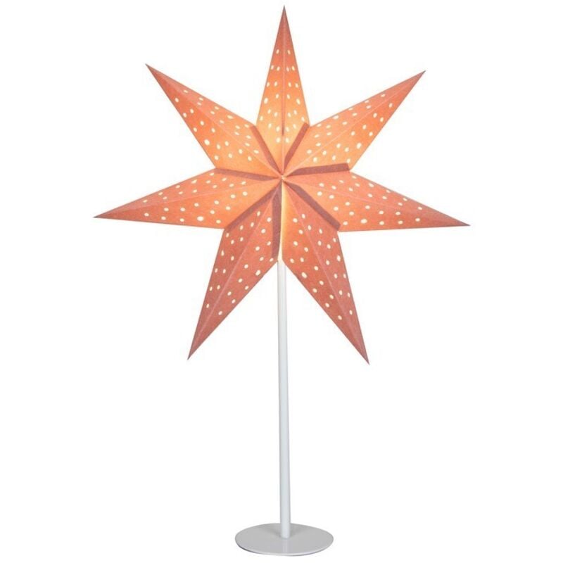 Markslojd CLARA - Lampada da tavolo con stella di Natale a 1 luce bianca, E14