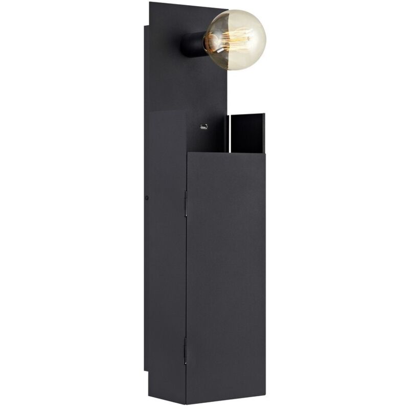 Markslojd COMBO - Applique per interni 1 luce nera, E27