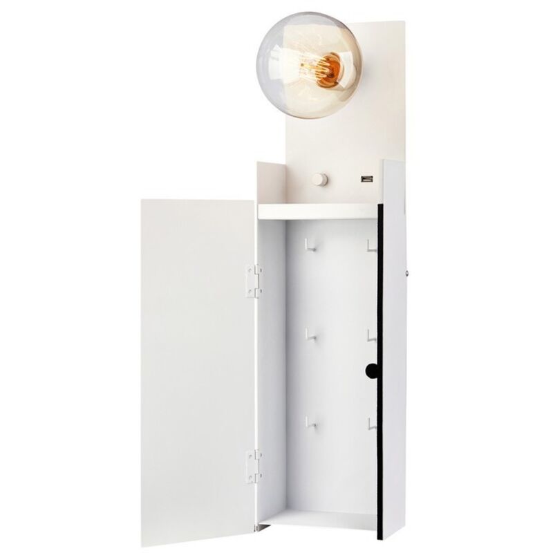 Combo - Lámpara de pared interior empotrable 1 luz Blanca, E27 - Markslojd