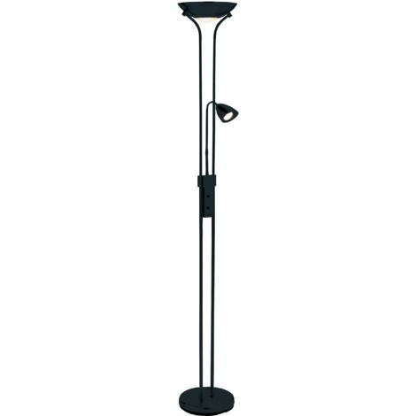 Markslojd DETROIT - Lampadaire Mère et Enfant à 2 Lumières Noir, GU10