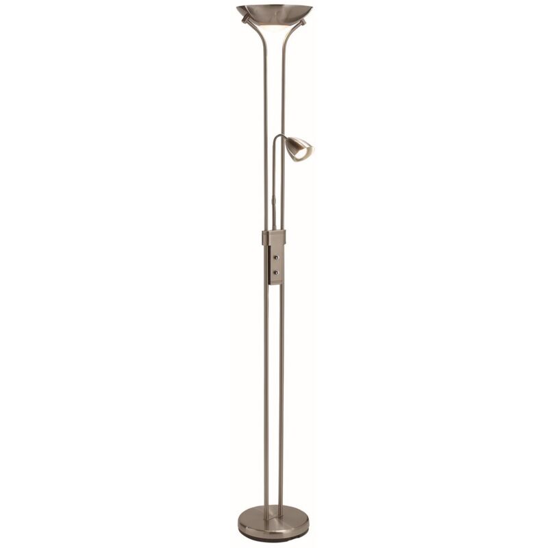 Detroit - Lampadaire Mère et Enfant à 2 Lumières, Acier, GU10 - Markslojd