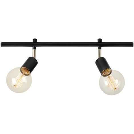 Markslojd EXPAND Twin Spot 2 Lumière 50cm E27 Cylindre Noir