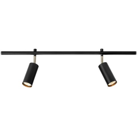 Markslojd EXPAND Twin Spot 2 Lumière 70cm Cylindre Gu10 Noir