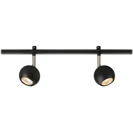 Markslojd EXPAND Twin Spot 2 Lumières 50cm Gu10 Rond Noir