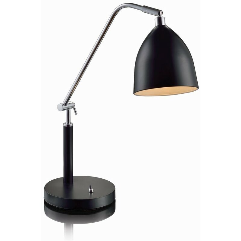 

Markslojd FREDRIKSHAMN - Lámpara de mesa interior 1 luz Negra, E27