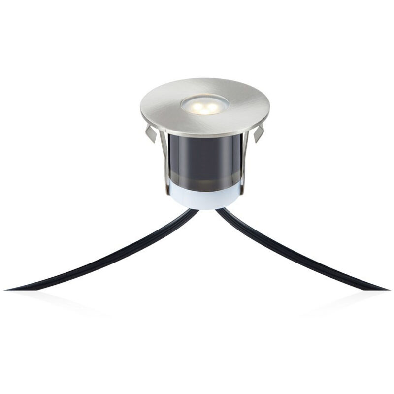 Garden Faretti da esterno da incasso a terra 3 set 0,8W Acciaio, IP44 - Markslojd