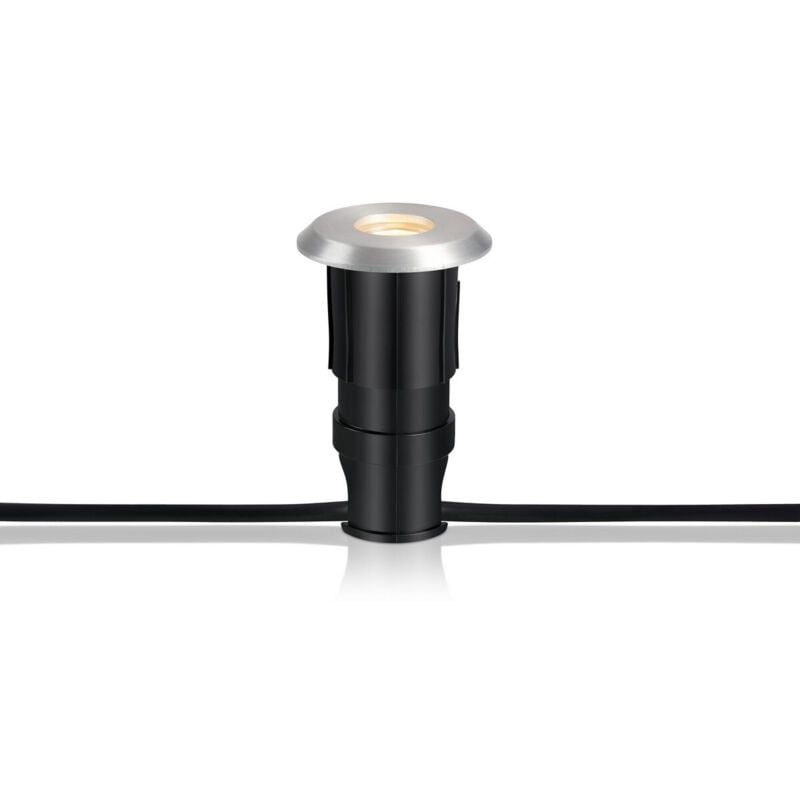 Garden Faretto da esterno da incasso a terra 3W Alluminio, IP44 - Markslojd