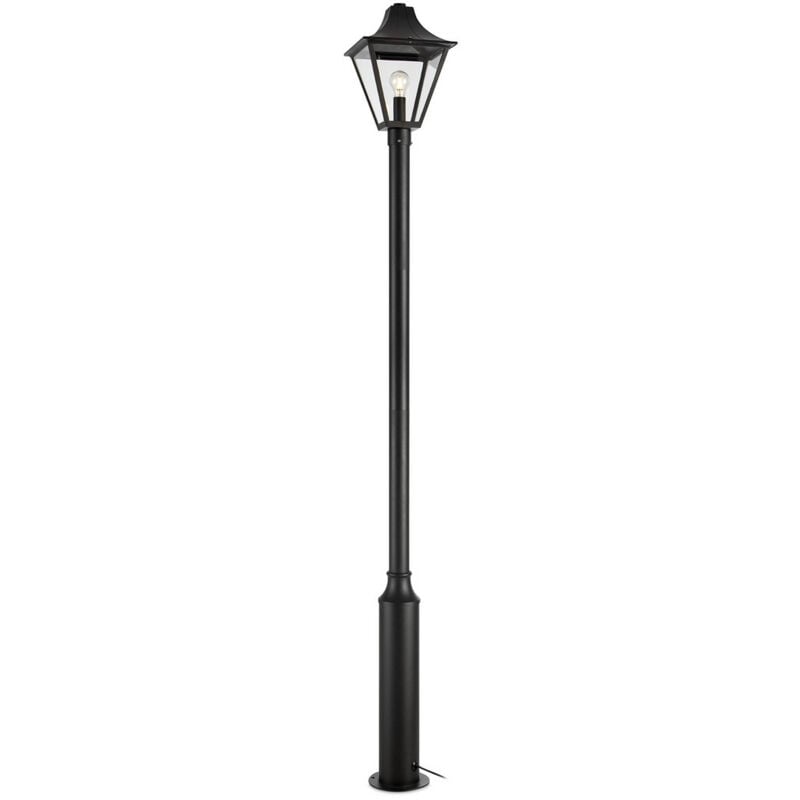 Garden Lampadaire 1 Lumière Noir h 225cm - Markslojd