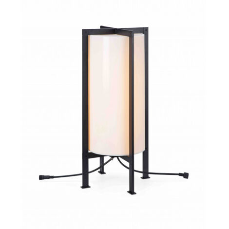 Markslojd GARDEN Lampe de table cylindres cadre 54cm 6W blanc, noir, IP44