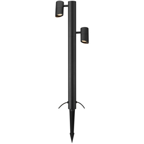 Markslojd GARDEN Spike Pole Cylindre 2 Lumière Noir