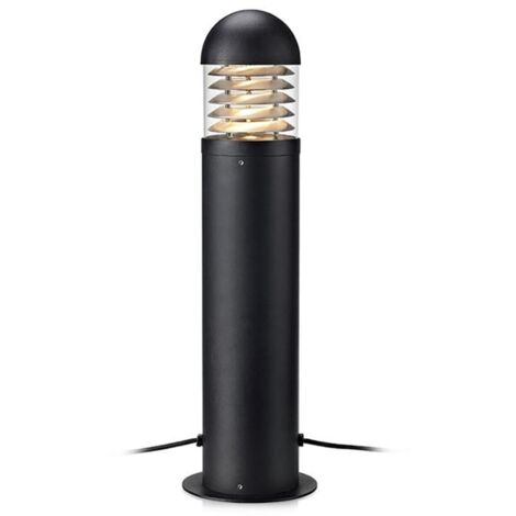 Markslojd GARDEN24 - Borne de jardin extérieur à 1 lumière LED noire IP44
