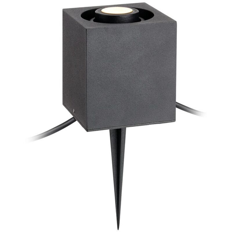 GARDEN24 - Foco led de jardín con pinchos para exterior Negro IP44 - Markslojd