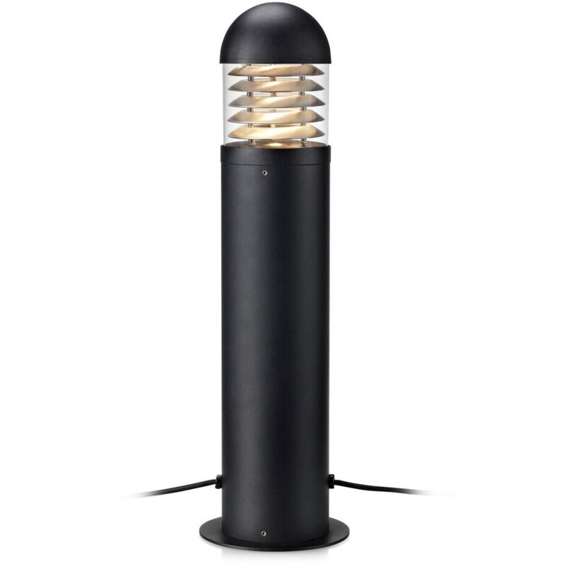 GARDEN24 - Paletto da giardino da esterno a led 1 luce Nero IP44 - Markslojd