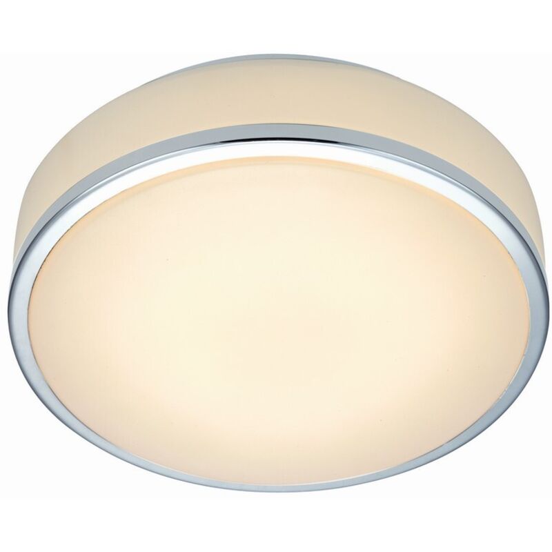 Global 28 - Plafoniera led da incasso rotonda bianca non dimmerabile IP44 - Markslojd