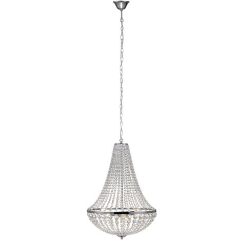 Markslojd GRS105317 - Lustre en cristal à 3 ampoules, chrome, E14