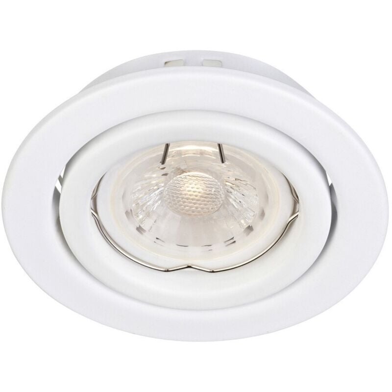 Hermes 3-SET - Downlight da incasso a 3 luci per interni rotondo bianco, GU10 - Markslojd