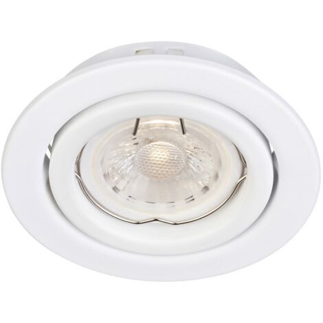 Markslojd HERMES 3-SET - Downlight encastré d'intérieur à 3 ampoules rond blanc, GU10