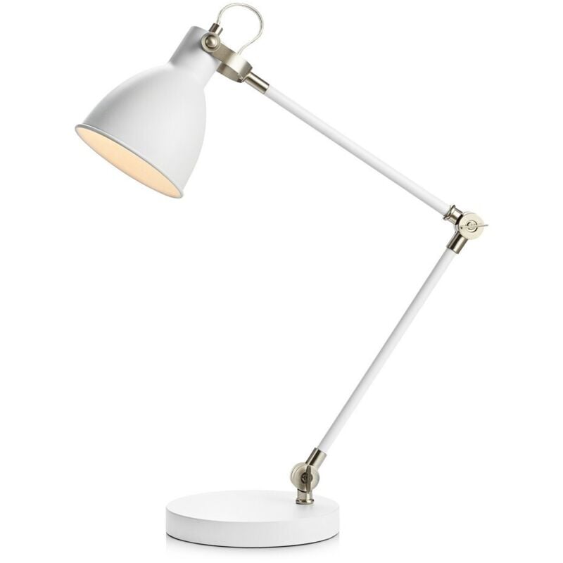 House - Lampada da tavolo per interni 1 luce bianca, E27 - Markslojd
