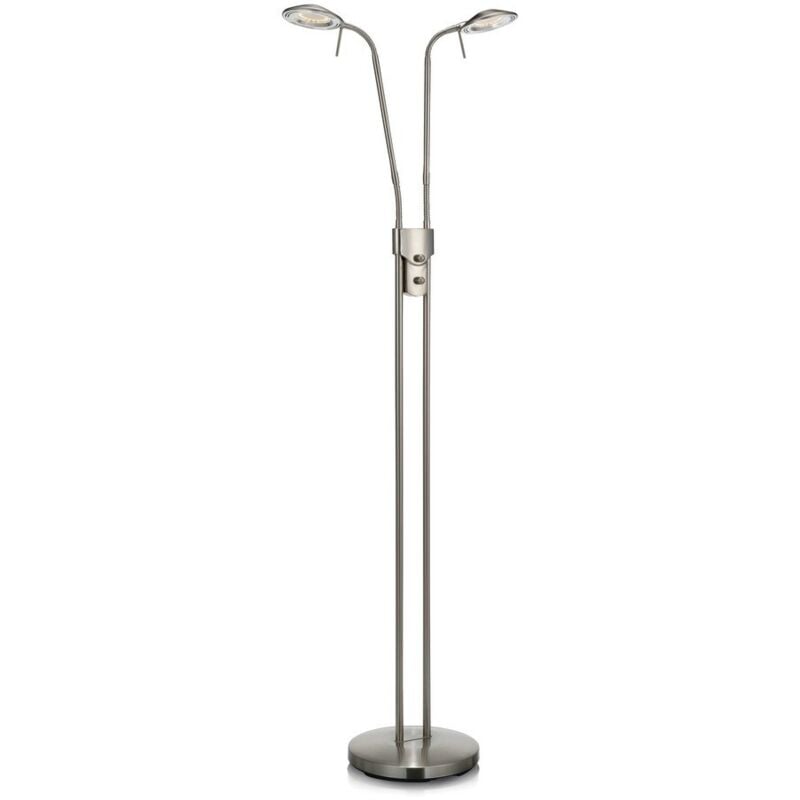 Hudson - Lampada da terra a led per interni in acciaio - Markslojd