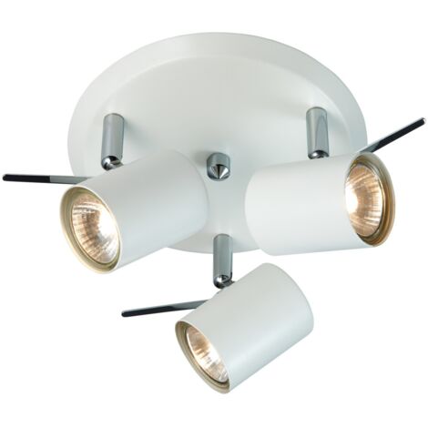 Markslojd HYSSNA - Plafonnier intérieur à 3 ampoules Spolight Cluster blanc, GU10