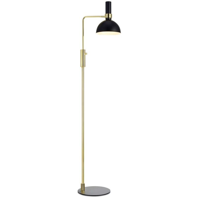 Larry - Lámpara de pie de trabajo interior 1 luz Negra, E27 - Markslojd