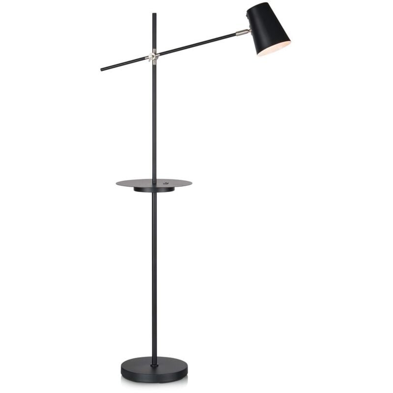Markslojd - linear - Lampada da terra da lavoro per interni a 1 luce Nera, E14