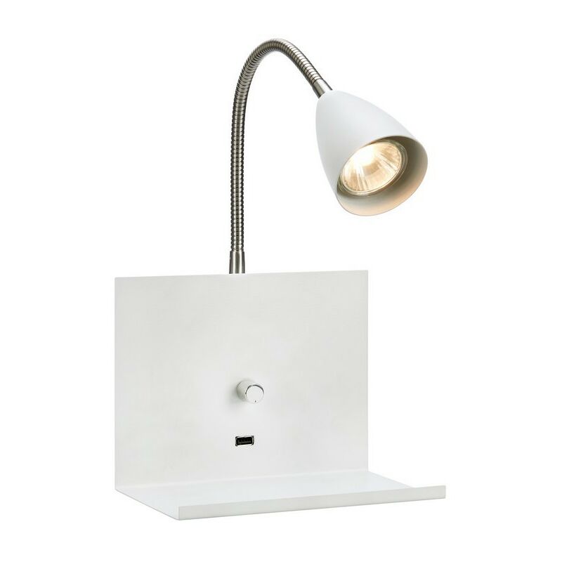 

Markslojd LOGI - Lámpara de pared interior 1 luz Blanca, GU10