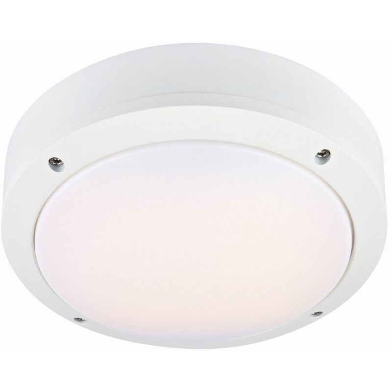 Luna - Plafoniera da esterno a led bianca IP44 - Markslojd