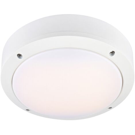 Markslojd LUNA - Plafonnier LED Extérieur Cloison Blanc IP44