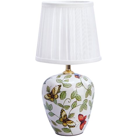 Markslojd MANSION - Lampe de table d'intérieur à 1 lumière multicolore avec abat-jour conique, E14
