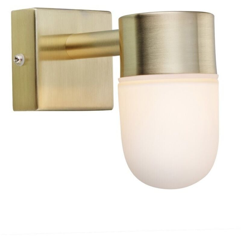 Markslojd - menton - Aplique de baño 1 luz Latón IP44, G9