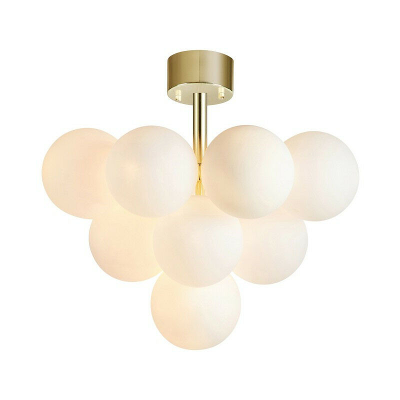 Merlot Lampada da parete 13 Globe Light Ottone, Bianco - Markslojd