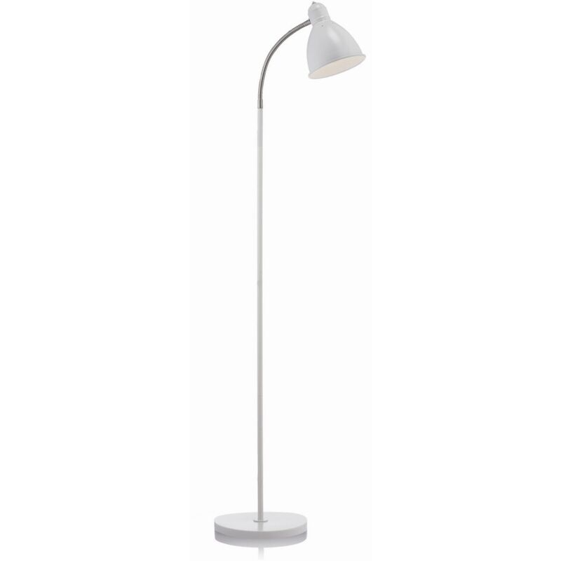 Nitta - Lampada da terra per interni a 1 luce bianca, E27 - Markslojd