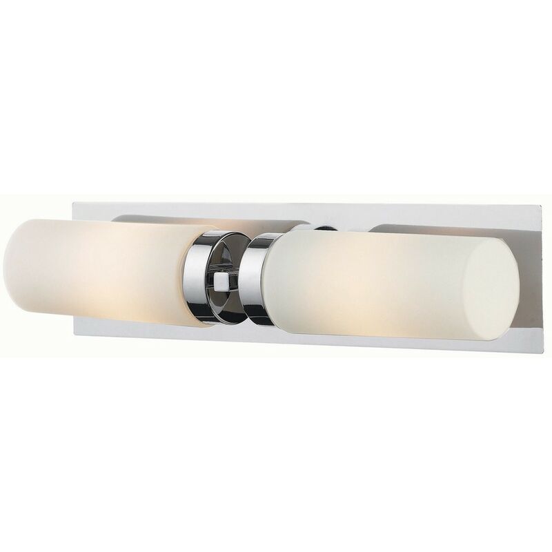 Norrsundet - Applique per bagno a 2 luci Cromo IP44, E14 - Markslojd