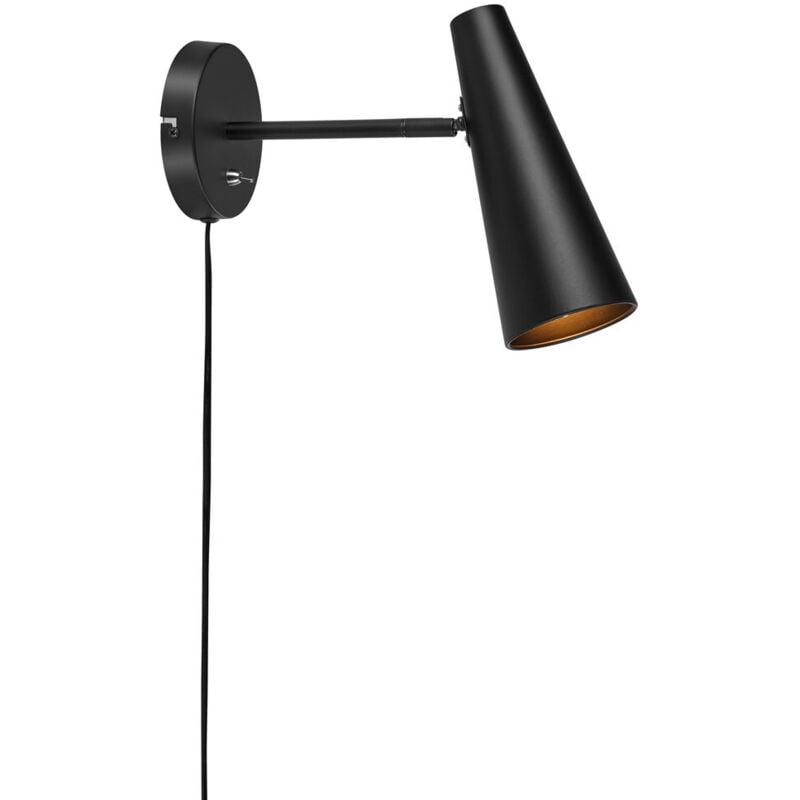 Markslojd PEAK Foco de pared simple negro