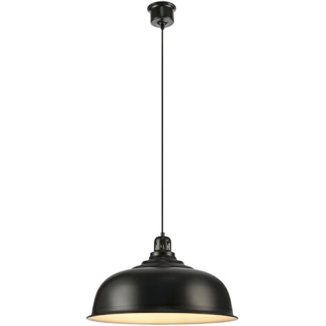Markslojd PORT Dome Plafonnier 1 Lumière Noir Grand