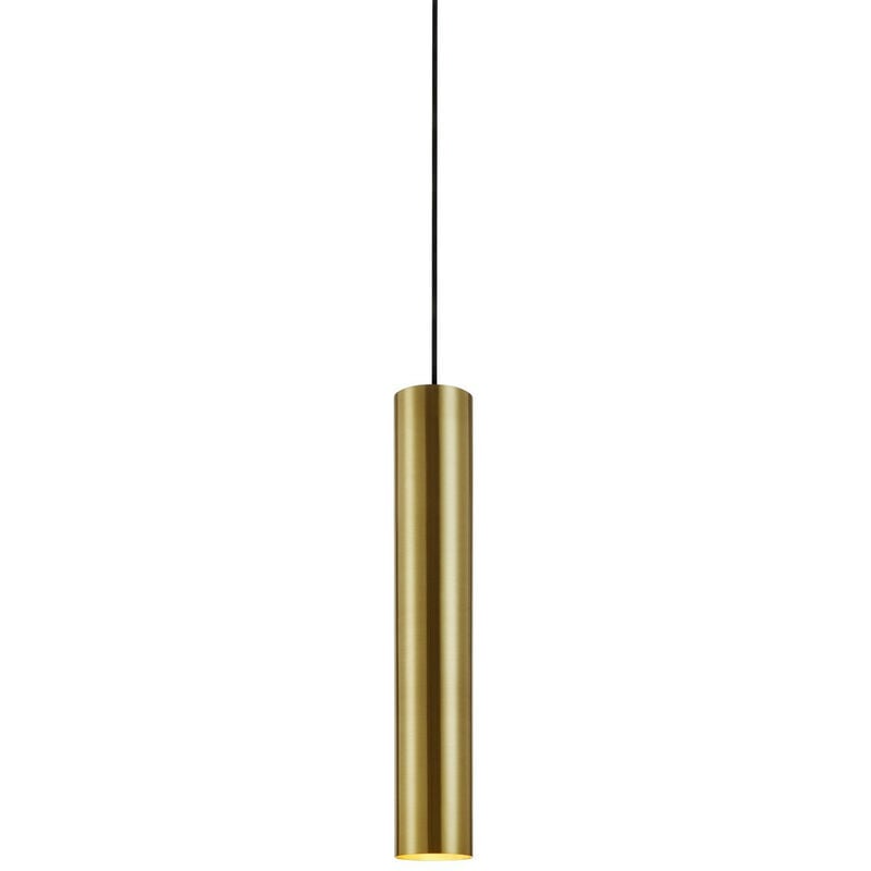 Ruben Sospensione a Soffitto Slim 1 Luce in Ottone Spazzolato - Markslojd