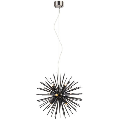 Markslojd SOLEIL Suspension Plafonnier Sphérique 9L Noir