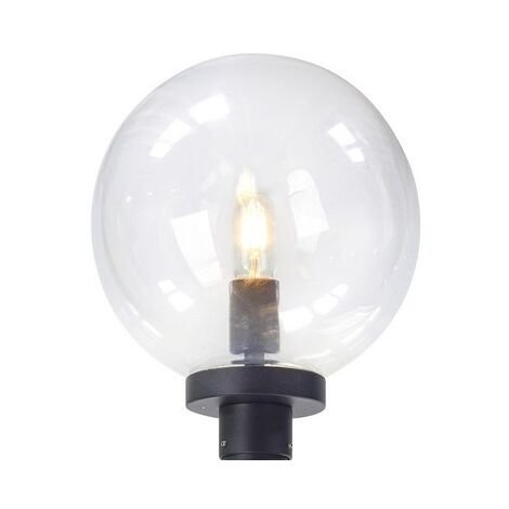 Markslojd SPHERE - Lampadaire extérieur 1 lumière noir IP44, E27