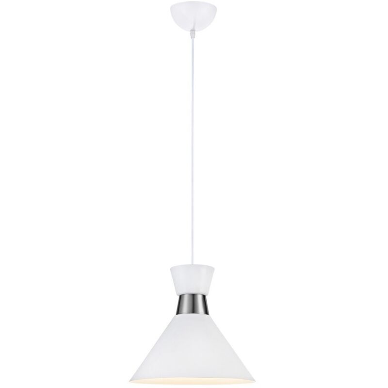 Waist - Lámpara colgante de techo tipo domo con 1 luz blanca, E27 - Markslojd